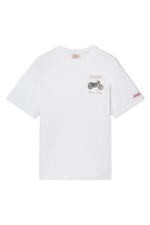 T-Shirt Portofino Man In Cotone Con Stampa Frontale MC2 SAINT BARTH | T-shirt | POT000104519L